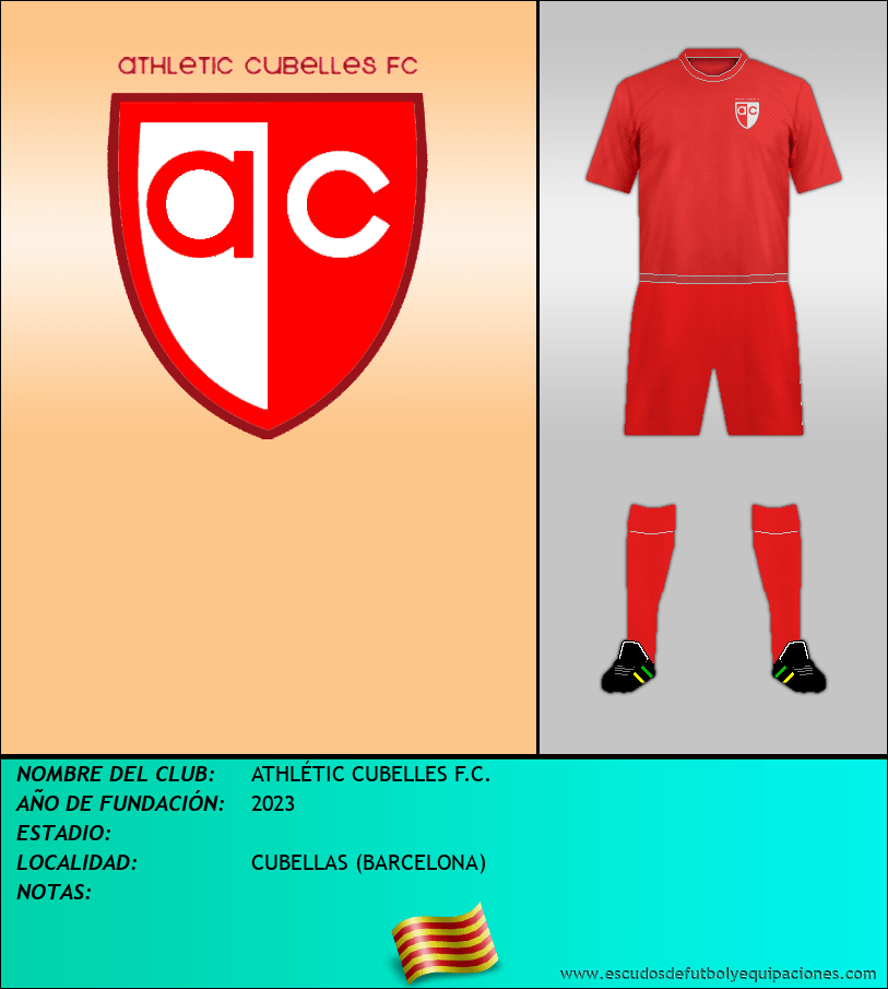 Escudo de ATHLÉTIC CUBELLES F.C.