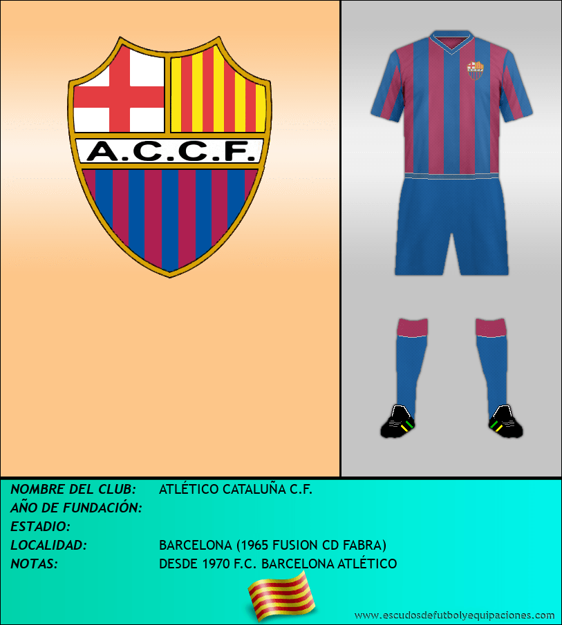 Escudo de ATLÉTICO CATALUÑA C.F.