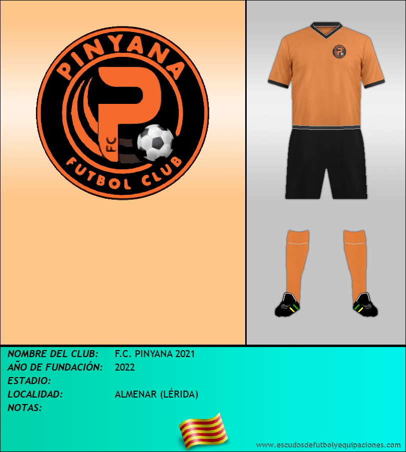 Escudo de F.C. PINYANA 2021