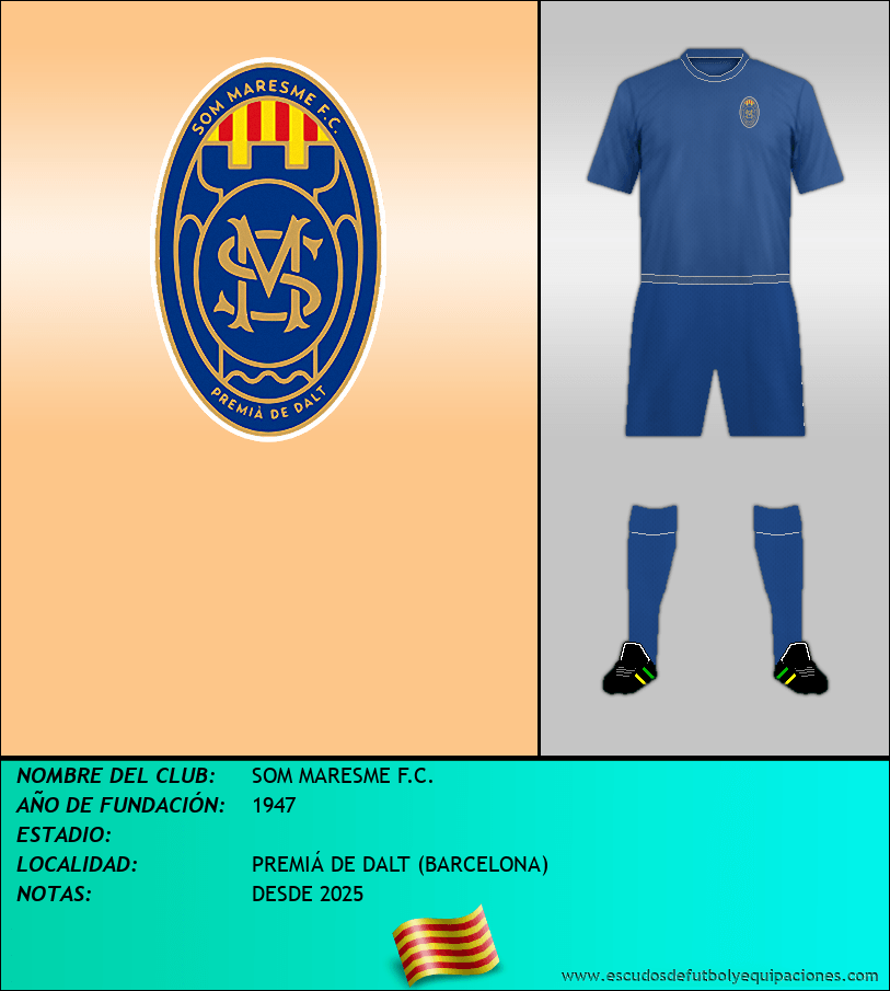 Escudo de SOM MARESME F.C.