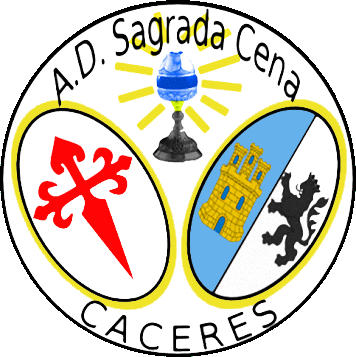Escudo de A.D. SAGRADA CENA (EXTREMADURA)