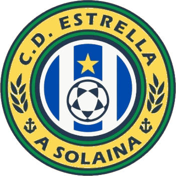 Escudo de C.D. ESTRELLA A SOLAINA (GALICIA)