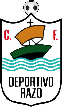 Escudo de C.F. DEPORTIVO RAZO (GALICIA)