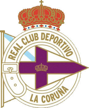 Escudo de REAL C. DEPORTIVO DE LA CORUÑA (GALICIA)