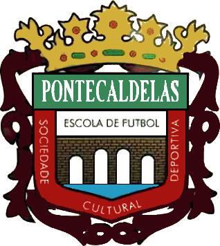 Escudo de S.C.D. PONTECALDELAS-1 (GALICIA)