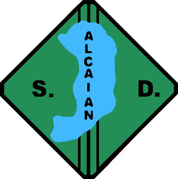 Escudo de S.D. ALCAIÁN (GALICIA)