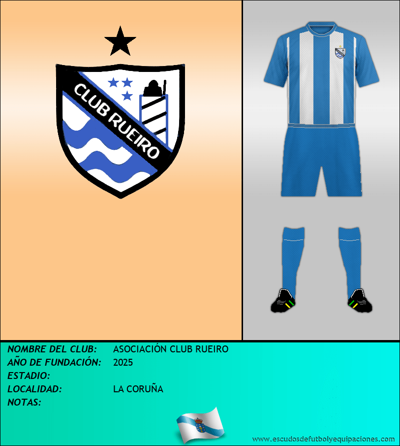 Escudo de ASOCIACIÓN CLUB RUEIRO