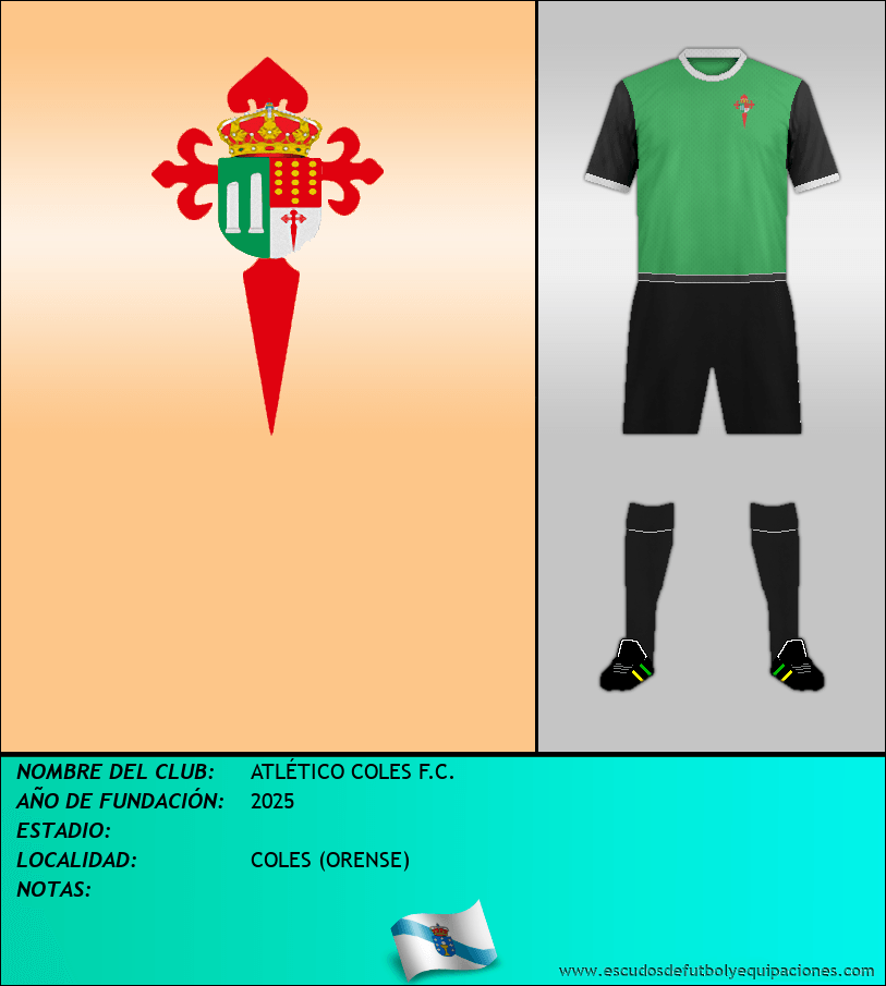 Escudo de ATLÉTICO COLES F.C.