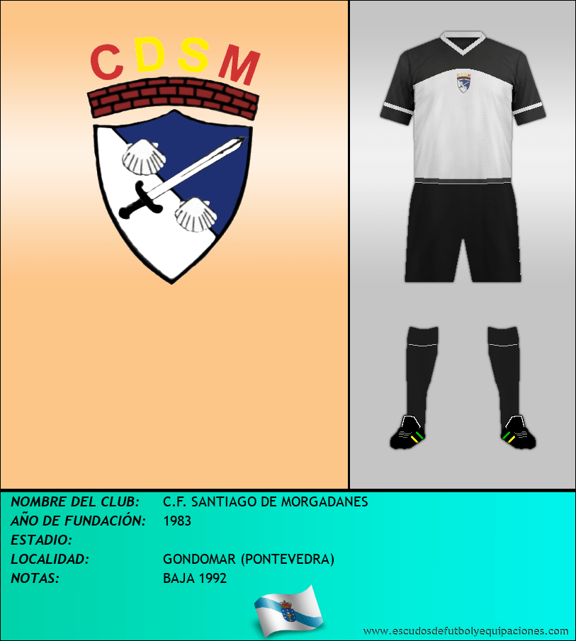 Escudo de C.F. SANTIAGO DE MORGADANES
