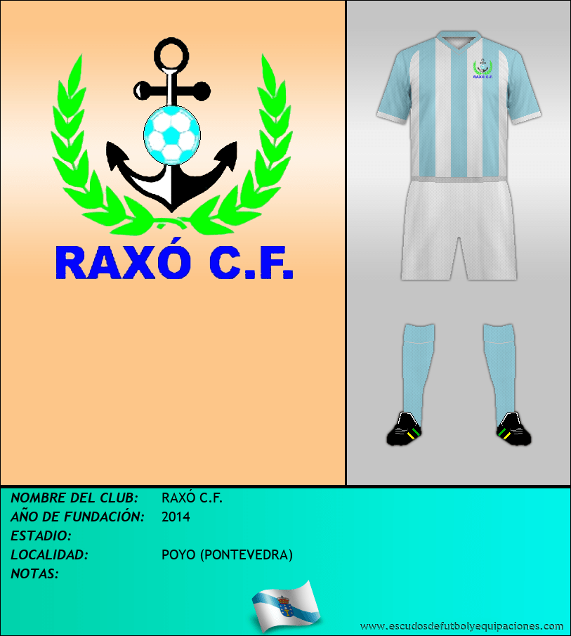 Escudo de RAXÓ C.F.