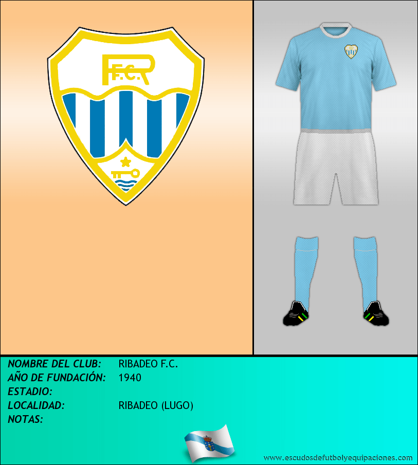 Escudo de RIBADEO F.C.