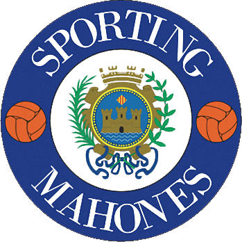 Escudo de C.F. SPORTING MAHONÉS (ISLAS BALEARES)