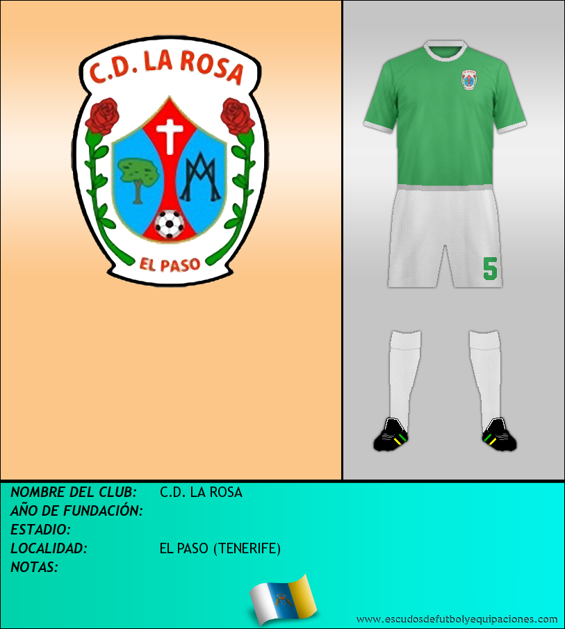 Escudo de C.D. LA ROSA