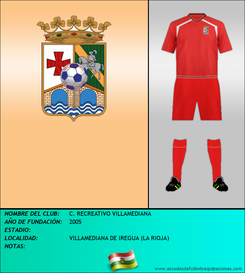Escudo de C. RECREATIVO VILLAMEDIANA