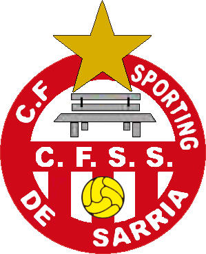 Escudo de C.F. SPORTING DE SARRIA (MADRID)