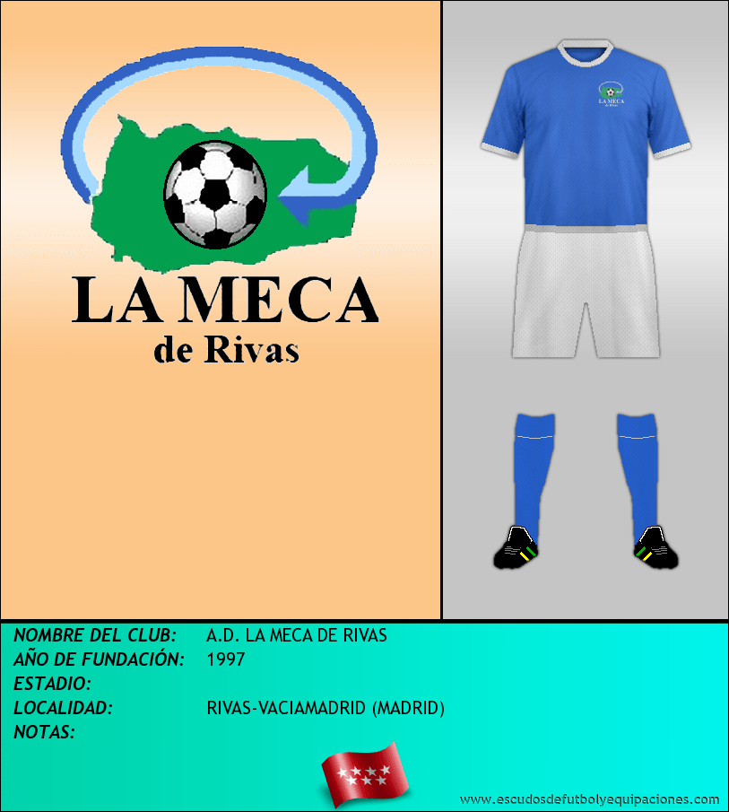 Escudo de A.D. LA MECA DE RIVAS