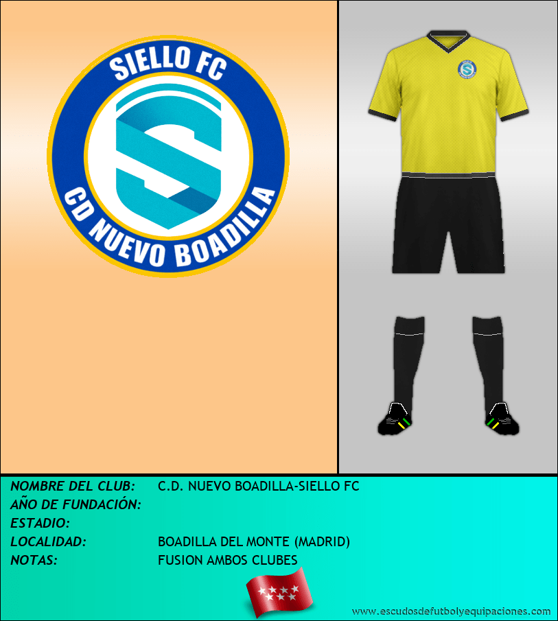 Escudo de C.D. NUEVO BOADILLA-SIELLO FC