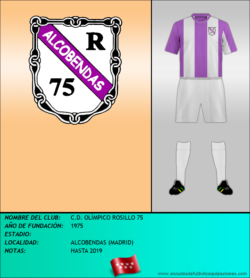 Escudo de C.D. OLÍMPICO ROSILLO 75