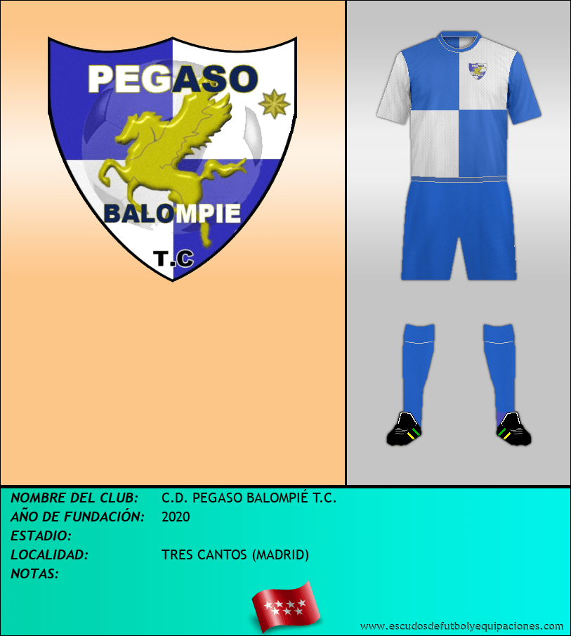 Escudo de C.D. PEGASO BALOMPIÉ T.C.