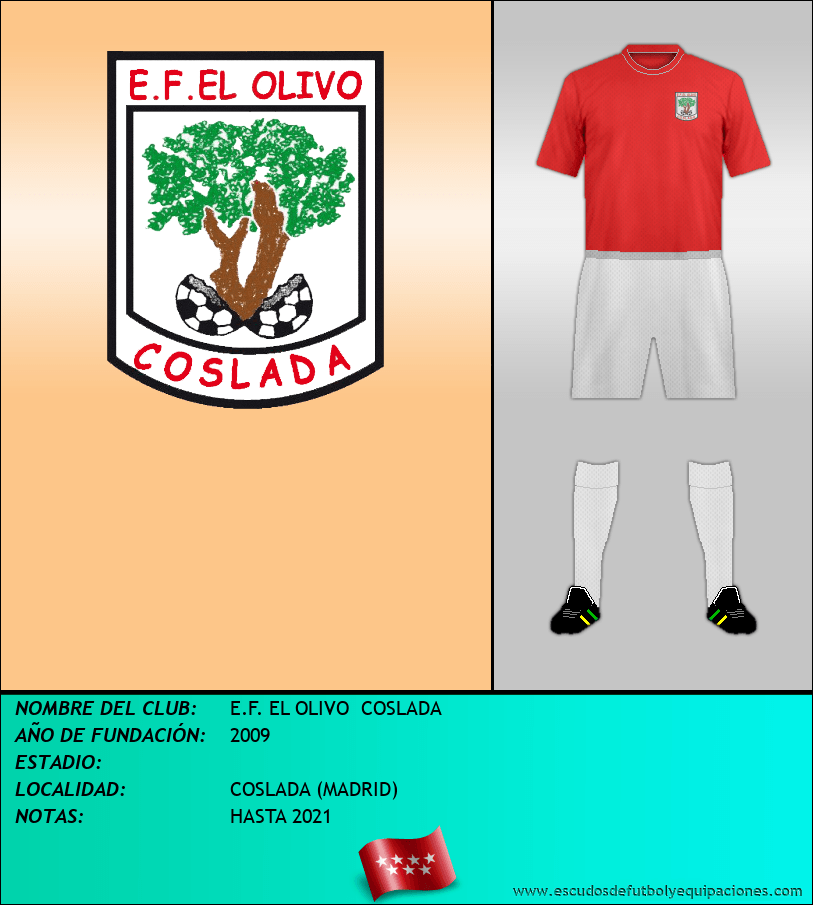 Escudo de E.F. EL OLIVO  COSLADA