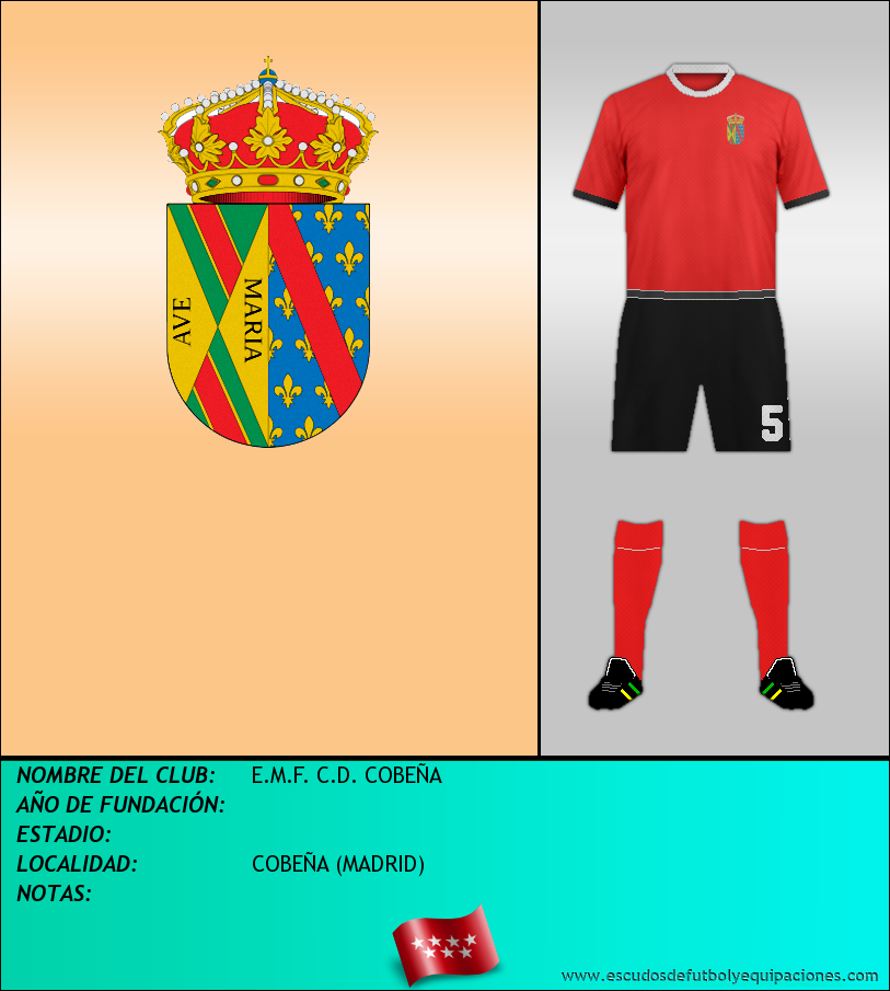 Escudo de E.M.F. C.D. COBEÑA