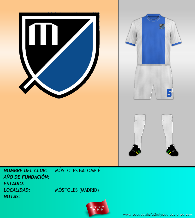 Escudo de MÓSTOLES BALOMPIÉ