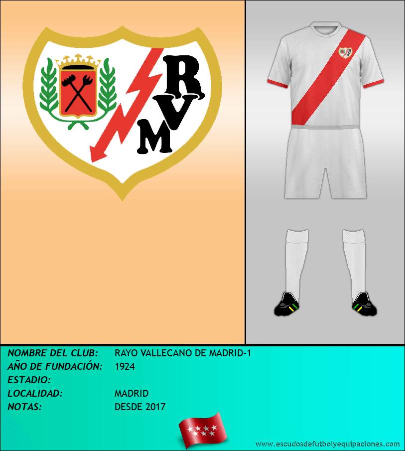 Escudo de RAYO VALLECANO DE MADRID-1