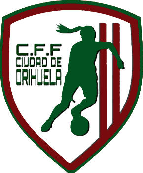 Escudo de C.F. FÉMINAS CIUDAD DE ORIHUELA (VALENCIA)