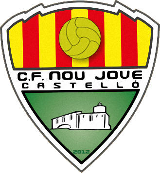 Escudo de C.F. NOU JOVE CASTELLÓ (VALENCIA)