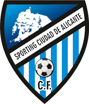 Escudo de C.F. SPORTING CIUDAD DE ALICANTE (VALENCIA)
