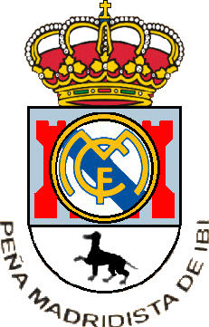 Escudo de PEÑA MADRIDISTA DE IBI U.D. (VALENCIA)