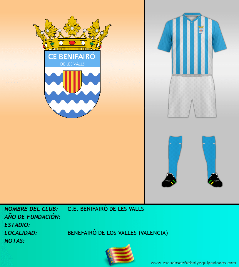 Escudo de C.E. BENIFAIRÓ DE LES VALLS