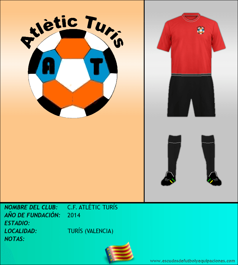 Escudo de C.F. ATLÉTIC TURÍS