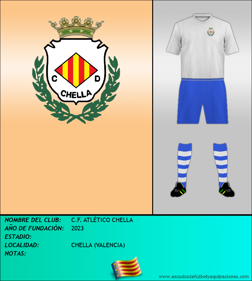 Escudo de C.F. ATLÉTICO CHELLA