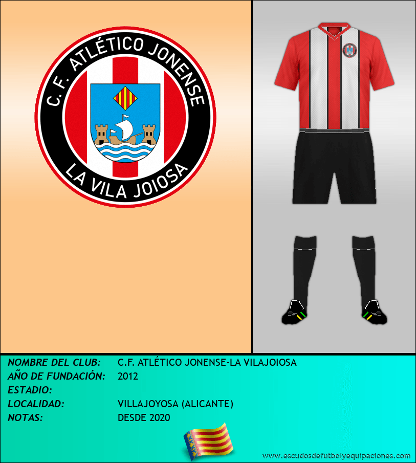 Escudo de C.F. ATLÉTICO JONENSE-LA VILAJOIOSA