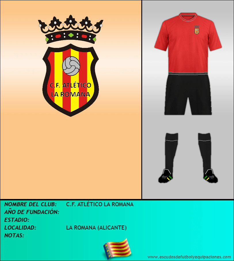 Escudo de C.F. ATLÉTICO LA ROMANA