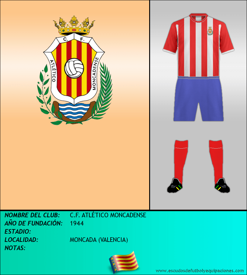 Escudo de C.F. ATLÉTICO MONCADENSE