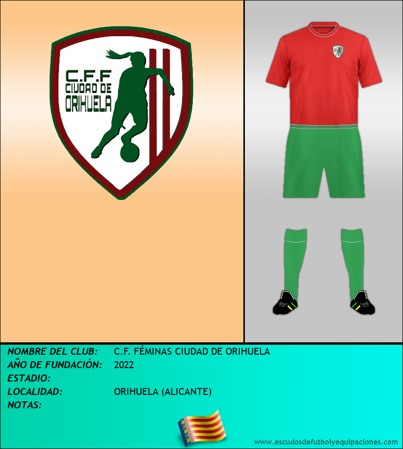 Escudo de C.F. FÉMINAS CIUDAD DE ORIHUELA