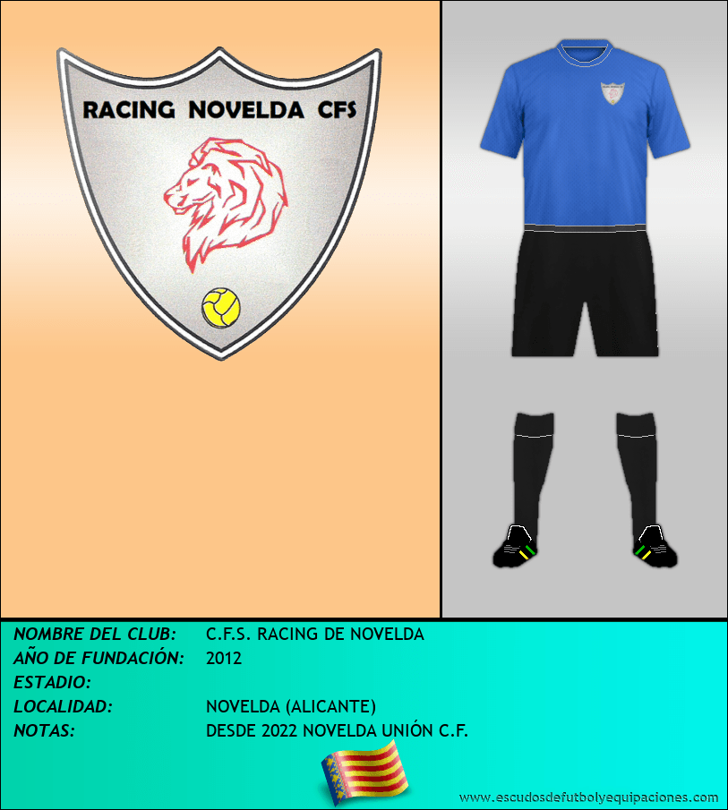 Escudo de C.F.S. RACING DE NOVELDA