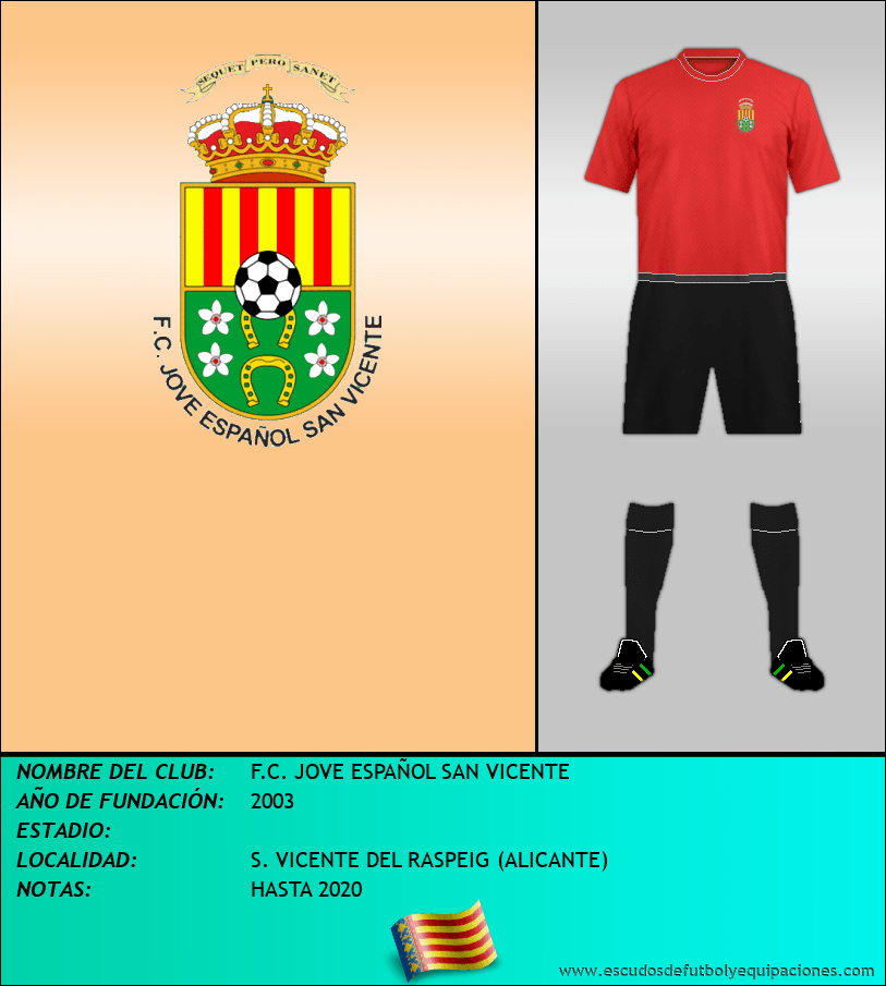 Escudo de F.C. JOVE ESPAÑOL SAN VICENTE