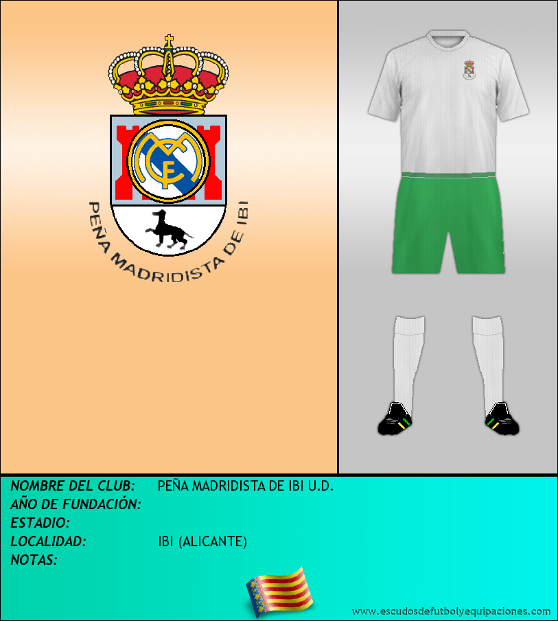Escudo de PEÑA MADRIDISTA DE IBI U.D.