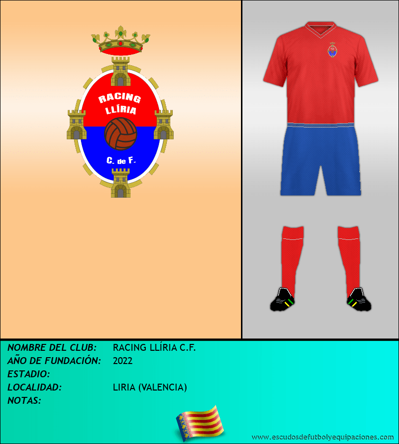 Escudo de RACING LLÍRIA C.F.