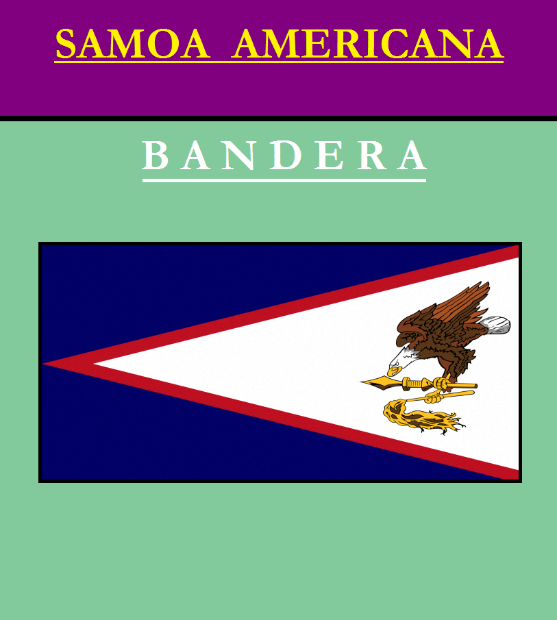 Escudo de BANDERA DE SAMOA AMERICANA