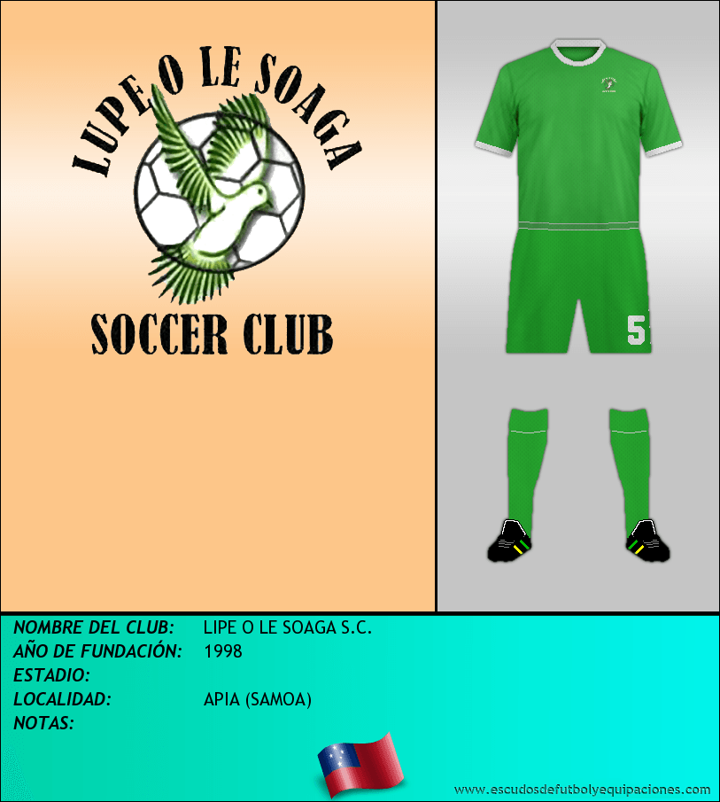 Escudo de LIPE O LE SOAGA S.C.