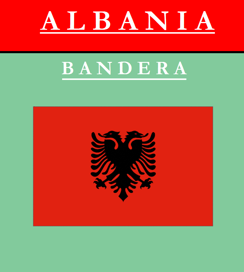 Escudo de BANDERA DE ALBANIA