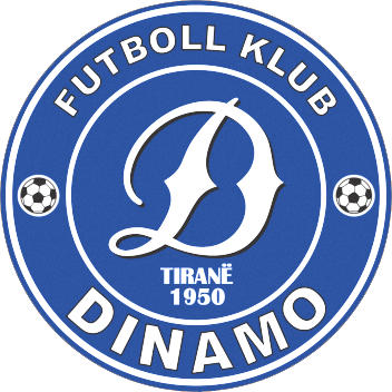 Escudo de F.K. DINAMO TIRANA (ALBANIA)