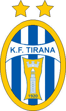 Escudo de K.F. TIRANA (ALBANIA)