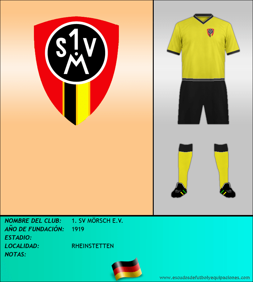 Escudo de 1. SV MÖRSCH E.V.