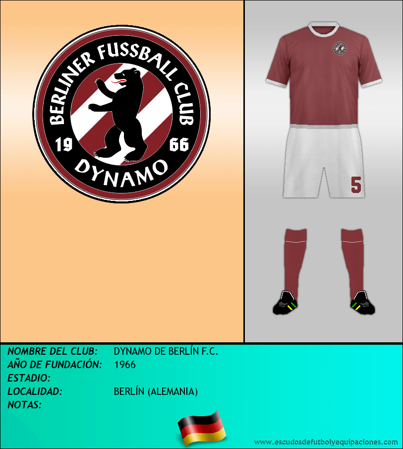 Escudo de DYNAMO DE BERLÍN F.C.