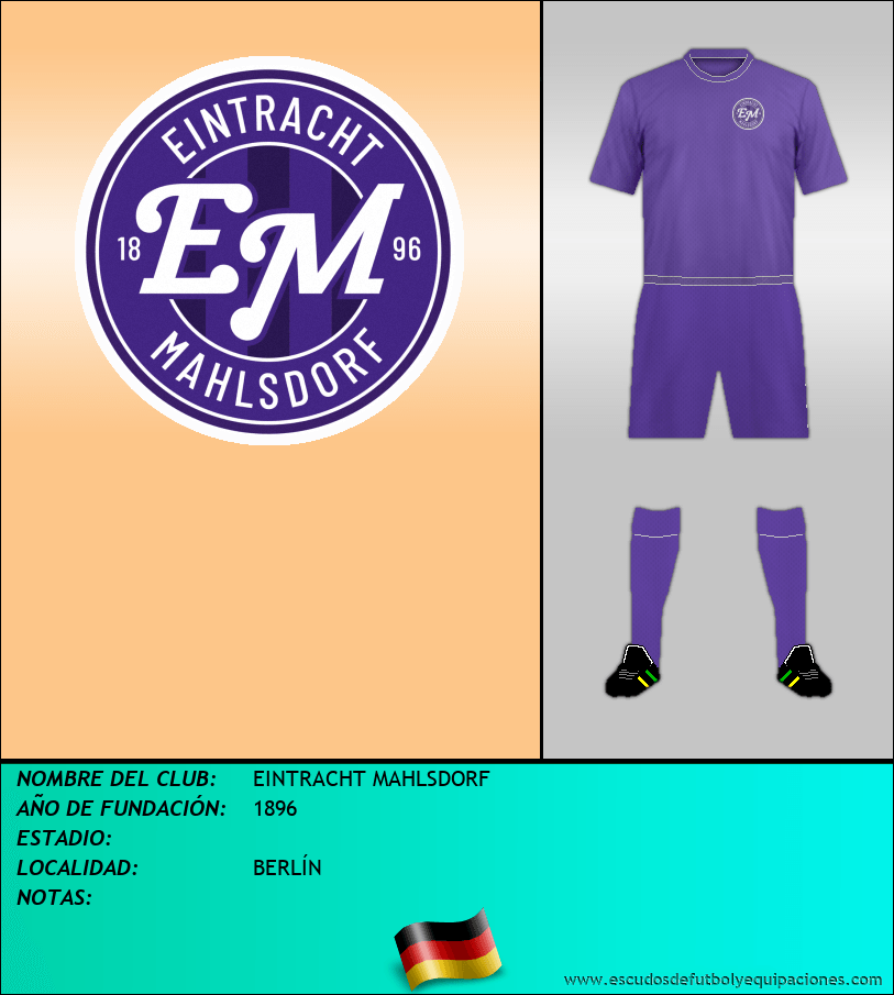 Escudo de EINTRACHT MAHLSDORF